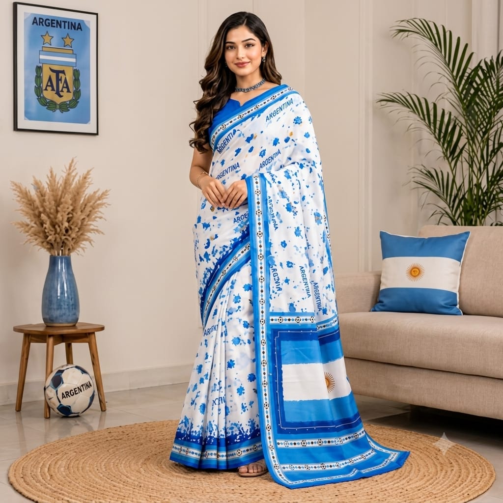Argentina Saree